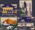 3810-3813 - Philatélie 50 - timbre de France neuf sans charnière - timbre de collection Yvert et Tellier - Capitales européennes, Berlin - 2005