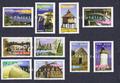 3814-3823 - Philatélie 50 - timbre de France - timbre de collection Yvert et Tellier - Portraits de régions. La France à voir - 2005