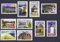 3814-3823 - Philatélie 50 - timbre de France - timbre de collection Yvert et Tellier - Portraits de régions. La France à voir - 2005