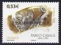 3941 - Philatélie 50 - timbre de France timbre de collection Yvert et Tellier Personnalité Musique Pablo Casals 2006