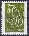 3967 - Philatélie 50 - timbre de France neuf sans charnière timbre de collection Yvert et Tellier Marianne de Lamouche 2006