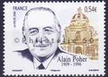 3994 - Philatélie 50 - timbre de France neuf sans charnière timbre de colection Yvert et Tellier Personnalité Alain Poher 2006
