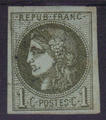 39A - Philatelie - timbre de France Classique - Emission de Bordeaux