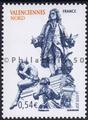 4012 - Philatélie 50 timbre de France neuf sans charnière timbre de collection Yvert et Tellier Série touristique, Valencienne (Nord) 2007