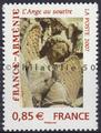 4059 - Philatélie 50 timbre de France neuf sans charnière timbre de collection Yvert et Tellier Art, Oeuvres Religieuses, L'Ange du sourire, 2007