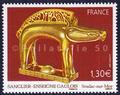 4060 - Philatélie 50 timbre de France neuf sans charnière timbre de collection Yvert et Tellier Série artistique Sanglier-enseigne gaulois 2007