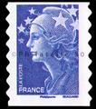 4201 Philatélie 50 timbre de France neuf sans charnière timbre de collection Yvert et Tellier Marianne de Beaujard 2008