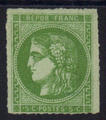 42B percé en ligne - Philatelie - timbre de France Classique