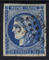 45A - Philatelie - timbre de France Classique - Emission de Bordeaux