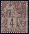Timbre de colonies françaises N° Yvert et Tellier 48 - Philatélie 50 - Timbres de collection au détail de colonies générales françaises