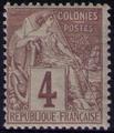 Timbre de colonies françaises N° Yvert et Tellier 48 - Philatélie 50 - Timbres de collection au détail de colonies générales françaises