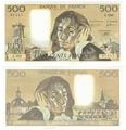 500 francs PASCAL