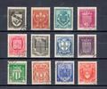 526-537O - Philatélie - timbres de France oblitérés N° Yvert et Tellier 526 à 537 - timbres de France de collection