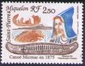 527 timbre de collection de Saint-Pierre et Miquelon 1990