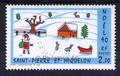 533 timbre de collection de Saint-Pierre et Miquelon 1990