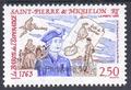 570 timbre de collection de Saint-Pierre et Miquelon Philatélie 50 1992