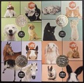 5€LOTSPA, Philatélie 50, 5€ bicolore SPA, Chiens, Chats, Chevaux, Lapins