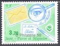 606 timbre de collection de Saint-Pierre et Miquelon Philatélie 50 1994