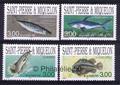 646-649 timbres de collection de Saint-Pierre et Miquelon Philatélie 50 1997