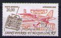 71 Philatélie 50 timbre de collection Yvert et Tellier timbre de Saint-Pierre et Miquelon poste aérienne