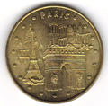 7501OT2-01 - Philatelie - médaille touristique Monnaie de Paris - jeton touristique
