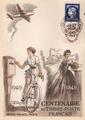 831 - Philatélie 50 - carte premier jour de France - timbre de France N° Yvert et Tellier 831 - timbre de France de collection