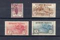 229-232 - Philatélie - timbres de France N° Yvert et Tellier 229 à 232 - timbres de France oblitérés de collection