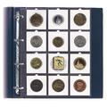 12 cases - Philatélie 50 - matériel numismatique - feuilles pour étuis numismatiques HARTBERGER