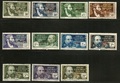 AEF128/138x - Philatélie 50 - Timbres d'AEF N°128/138