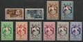AEF181-190 - Philatélie - Timbre d'afrique equatoriale française N° Yvert et Tellier 181 à 190 - Timbres de colonies françaises