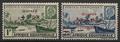 AEF195-196 - Philatélie - Timbre d'afrique equatoriale française N° Yvert et Tellier 195 à 196 - Timbres de colonies françaises