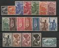 AEF208-226 - Philatélie - Timbre d'afrique equatoriale française N° Yvert et Tellier 208 à 226 - Timbres de colonies françaises