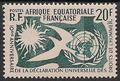 AEF245 - Philatélie - Timbre d'afrique equatoriale française N° Yvert et Tellier 245 - Timbres de colonies françaises