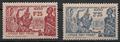AEF70-71 - Philatélie - Timbre d'afrique equatoriale française N° Yvert et Tellier 70 à 71 - Timbres de colonies françaises