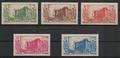 AEF72-76 - Philatélie - Timbre d'afrique equatoriale française N° Yvert et Tellier 72 à 76 - Timbres de colonies françaises