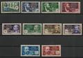 AEF77-86 - Philatélie - Timbre d'afrique equatoriale française N° Yvert et Tellier 77 à 86 - Timbres de colonies françaises