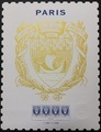 AFF5790A, Philatelie50, Affiche Blason de Paris AFF5790A émise en 2024