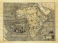 Afrique - Philatélie - Reproduction de cartes géographiques anciennes