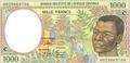 Afrique centrale - Philatélie - billets de banque de collection