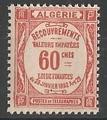 ALGTAX18 - Philatélie - Timbre Taxe d'Algérie N° Yvert et Tellier 18 - Timbres des anciennes colonies françaises avant indépendance