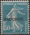 AND13 - Philatélie - Timbre d'Andorre N° Yvert et Tellier 13 - Timbres de collection