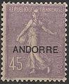 AND14 - Philatélie - Timbre d'Andorre N° Yvert et Tellier 14 - Timbres de collection