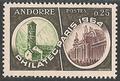 AND171 - Philatélie - Timbre d'Andorre N° Yvert et Tellier 171 - Timbres de collection