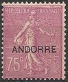 AND17 - Philatélie - Timbre d'Andorre N° Yvert et Tellier 17 - Timbres de collection