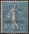 AND18 - Philatélie - Timbre d'Andorre N° Yvert et Tellier 18 - Timbres de collection