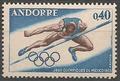 AND190 - Philatélie - Timbre d'Andorre N° Yvert et Tellier 190 - Timbres de collection
