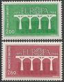AND329-330 - Philatélie - Timbres d'Andorre N° Yvert et Tellier 329 à 330 - Timbres de collection