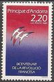 AND376 - Philatélie - Timbre d'Andorre N° Yvert et Tellier 376 - Timbres de collection