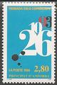 AND453 - Philatélie - Timbre d'Andorre N° Yvert et Tellier 453 - Timbres de collection