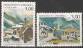 AND519-520 - Philatélie - Timbres d'Andorre N° Yvert et Tellier 519 à 520 - Timbres de collection